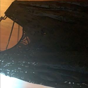 NWT forever 21 black lace dress